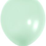 Шар (10''/25 см) Нежная мята (H17/740), макарунс, 100 шт.