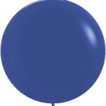S Шар (24''/61 см) Королевский синий (041), пастель, 3 шт.