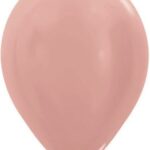 S Шар (12''/30 см) Розовое золото (568), металлик, 50 шт.
