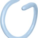 S ШДМ (2''/5 см) Нежно-голубой (640), макарунс, 100 шт.
