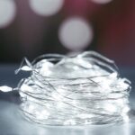 Светодиодная гирлянда, Роса 100 Led, 8 режимов, IP14, 10 м. Белый, 1 шт.