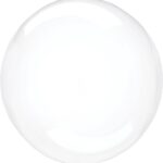 К Шар (50''/127 см) Deco Bubble, Прозрачный, Кристалл, 1 шт. в уп.