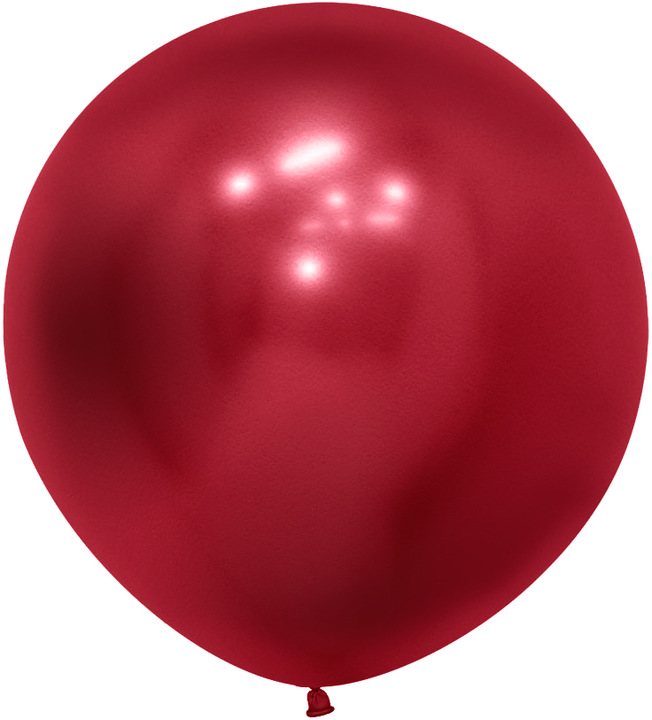 3a4e9b68_46ce_11eb_921d_3cecef035c95_3a4e9b69_46ce_11eb_921d_3cecef035c95 S Шар (24''/61 см) Reflex, Зеркальный блеск, Красный (915), хром, 3 шт. — изображение 1