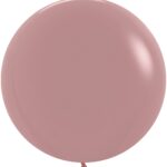 S Шар (24''/61 см) Розовое дерево (010), пастель, 3 шт.