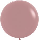 S Шар (24''/61 см) Розовое дерево (010), пастель, 3 шт.