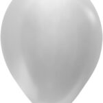 S Шар (12''/30 см) Серебро (481), перламутр, 50 шт.