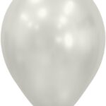S Шар (12''/30 см) Устрично-белый (806), шелк, 50 шт., 415215