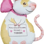 К Шар (35''/89 см) Фигура, Крыска, 1 шт. в уп., 13487